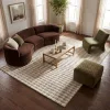 Tapete Relieve Damero en Beige