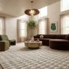 Tapete Relieve Damero en Beige