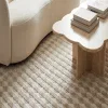 Tapete Relieve Damero en Beige