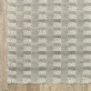 Tapete Relieve Damero en Gris Claro