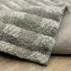Tapete Relieve Damero en Gris Claro