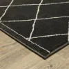Tapete Tinta Rombos en Negro
