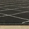 Tapete Tinta Rombos en Negro