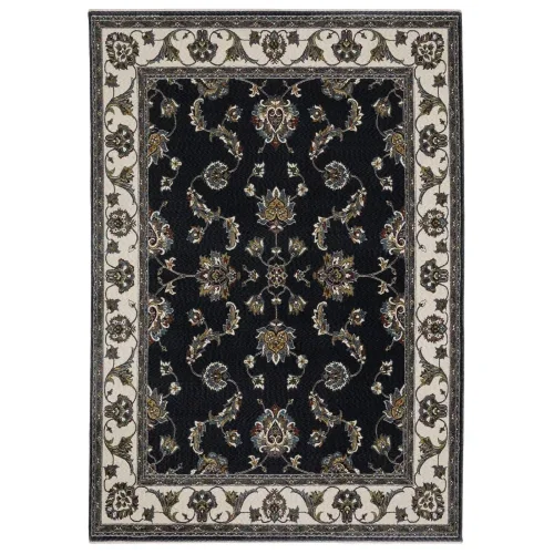 Tapete Victoria Floral en Negro