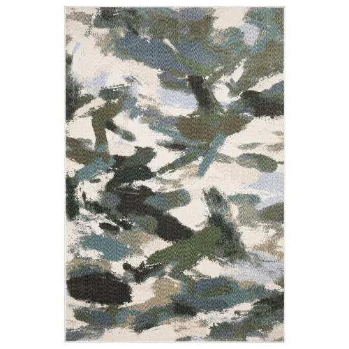 Tapete Vitral Camuflaje en Verde