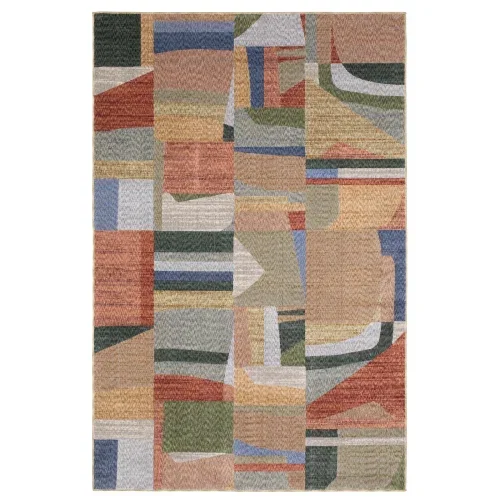 Tapete Vitral Collage en Multicolor