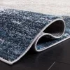 Tapete Tomás Marco Difuminado en Gris con Azul Marino
