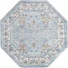 Tapete Carolina Flores Ornamentales en Aqua