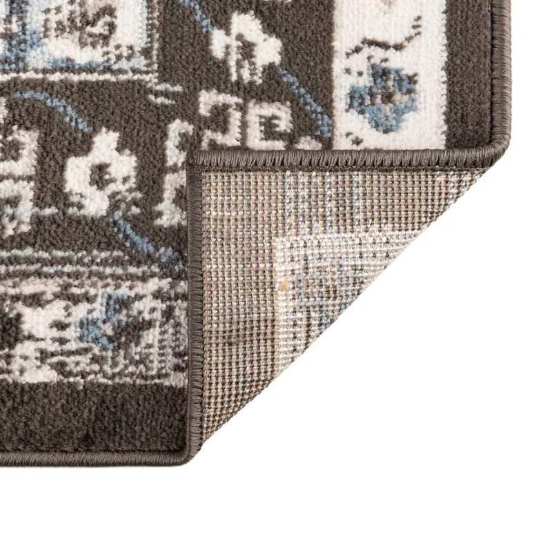 carolina medallones tribales en gris