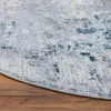 Tapete Caspi Desgastado en Azul Grisáceo, detalle 6
