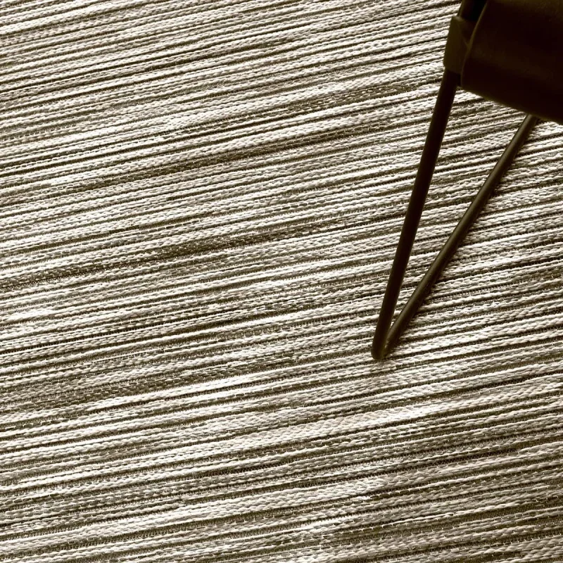 Tapete Deriva Gradiente Marino en Marfil, detalle de la textura 4