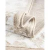 duna floral tonal en blanco nieve