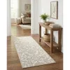 duna floral tonal en blanco nieve