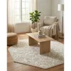 duna floral tonal en blanco nieve