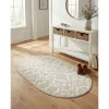 duna floral tonal en blanco nieve