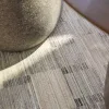 Tapete Exterior Baldosa Ajedrez con Líneas en Gris