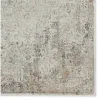 Tapete Fronda Medallón Desvanecido en Marfil, detalle de la textura 3