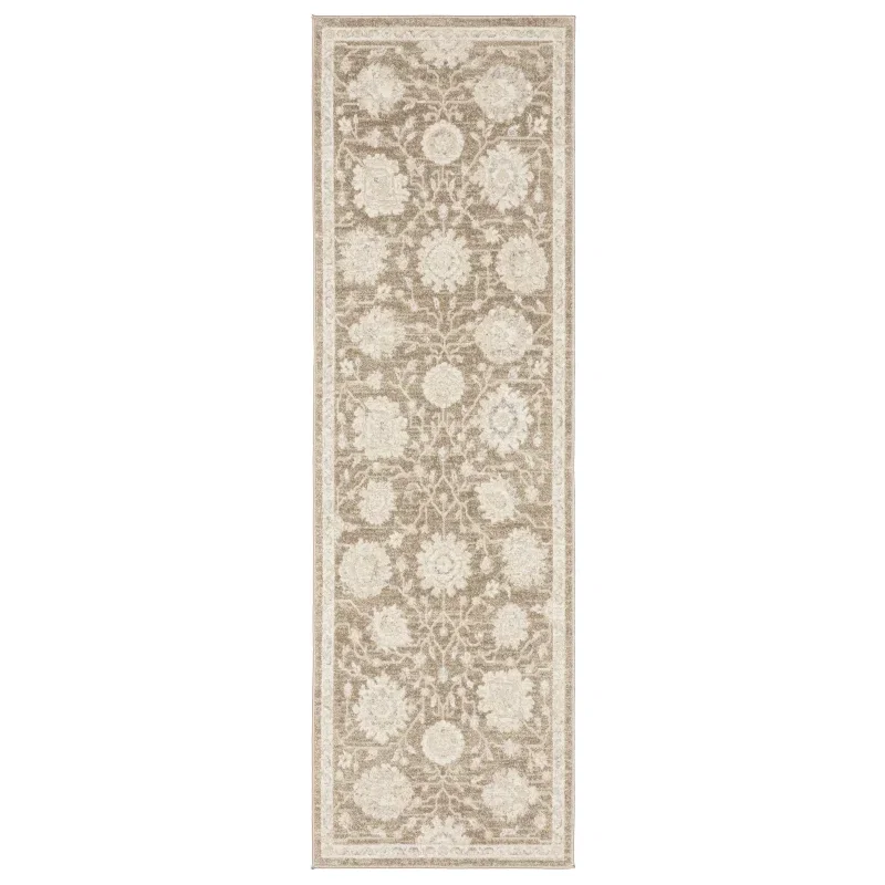 Tapete Laura Floral Persa en Taupe