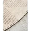 lienzo rombos lineales en marfil