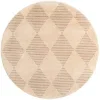 lienzo rombos lineales en marfil