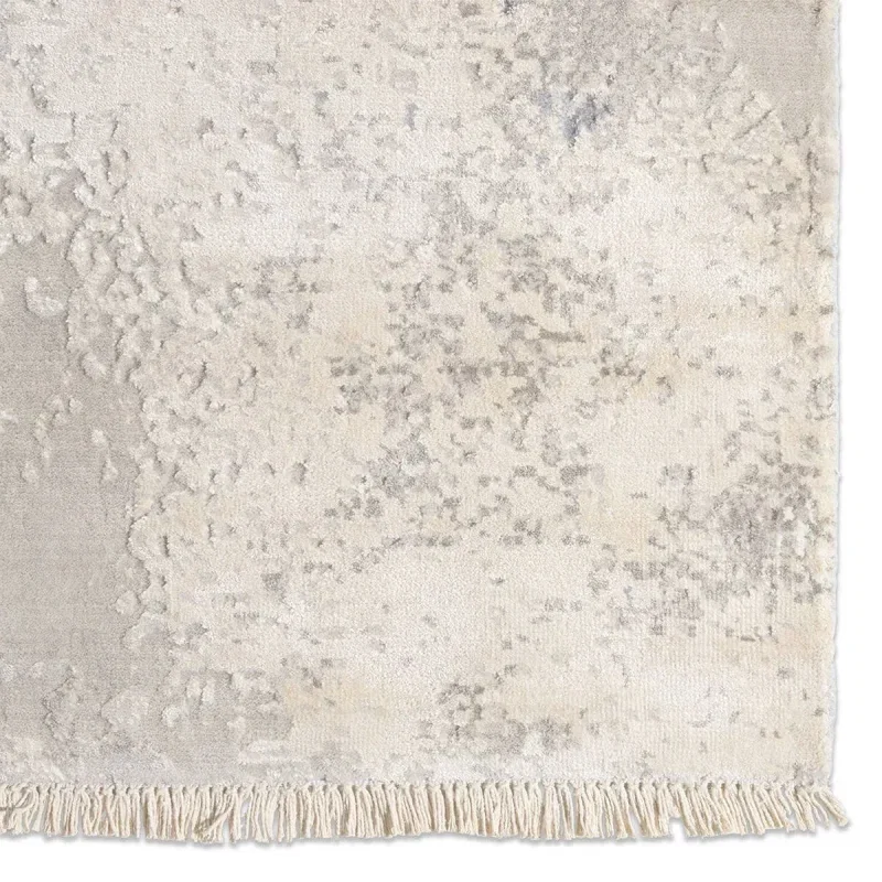 Tapete Litoral Fluido Abstracto en Beige
