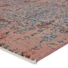 Tapete Miríada Brocado Desvanecido en Rosa, detalle de la textura