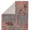 Tapete Miríada Brocado Desvanecido en Rosa, detalle de la textura 2