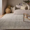 Tapete Pagoda Degradado de Manchas en Gris en sala