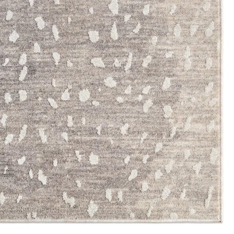 Tapete Pagoda Degradado de Manchas en Gris, detalle de la textura 2