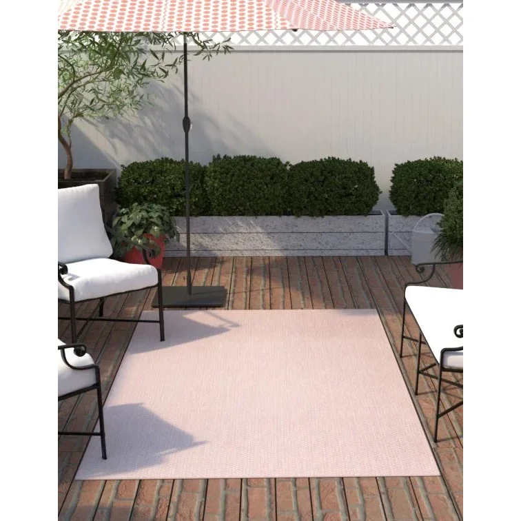 solido exterior en rosa
