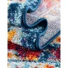 Tapete Talavera Medallón en Multicolor, detalle 7