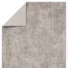 Tapete Tranquilidad Enrejado Desgastado en Gris, detalle de la textura 2