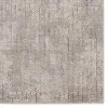 Tapete Tranquilidad Enrejado Desgastado en Gris, detalle de la textura 3